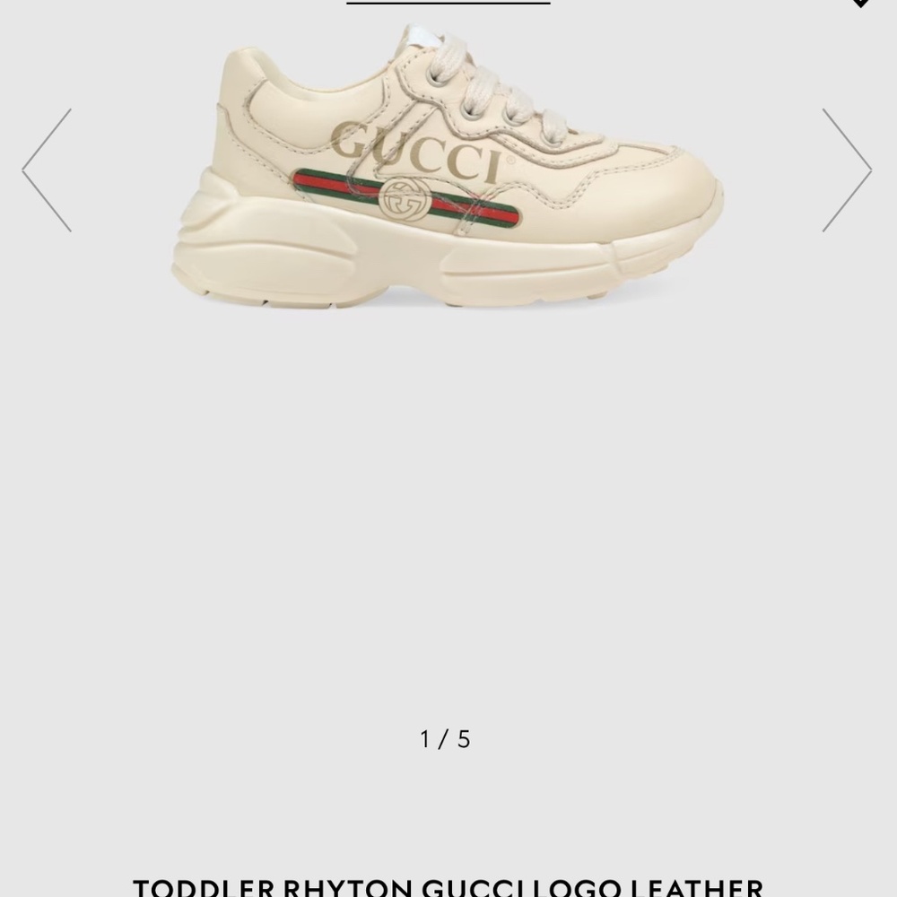 Kids Gucci sneakers